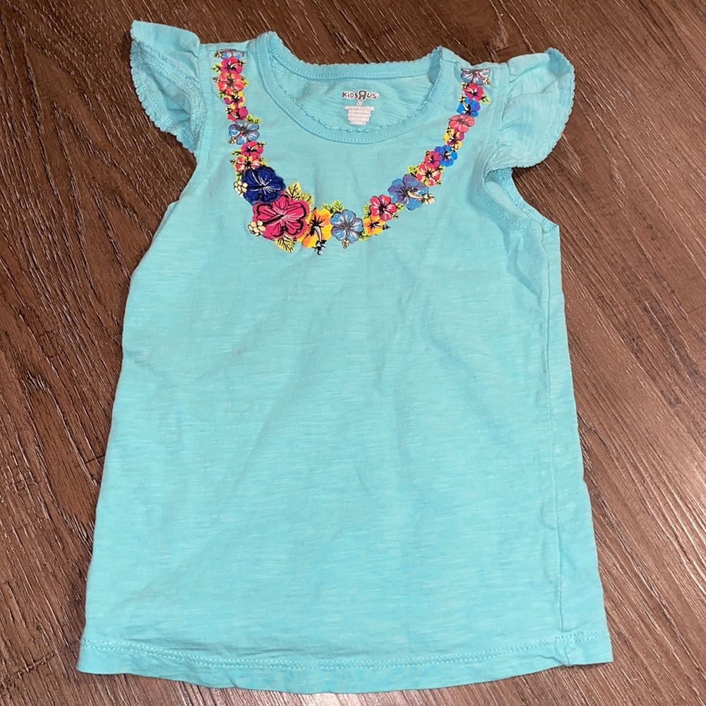 KidsRus Girls Short Sleeve Shirt Size 4t
